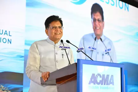 जीएसटी रेट्स में कटौती ऐतिहासिक सुधार और ऑटो उद्योग के लिए एक बड़ी राहत : पीयूष गोयल जीएसटी रेट्स में कटौती ऐतिहासिक सुधार और ऑटो उद्योग के लिए एक बड़ी राहत : पीयूष गोयल