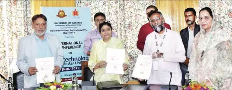 केयू और IIT हैदराबाद की NBL 2025 में नैनोटेक अनुसंधान साझेदारी केयू और IIT हैदराबाद की NBL 2025 में नैनोटेक अनुसंधान साझेदारी