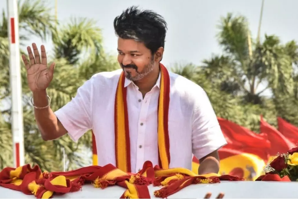 विजय ने तिरुचिरापल्ली में जोशीले भाषण के साथ टीवीके अभियान की शुरुआत की विजय ने तिरुचिरापल्ली में जोशीले भाषण के साथ टीवीके अभियान की शुरुआत की