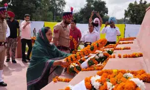 Saragarhi Sikh शहीदों को दी गई श्रद्धांजलि Saragarhi Sikh शहीदों को दी गई श्रद्धांजलि