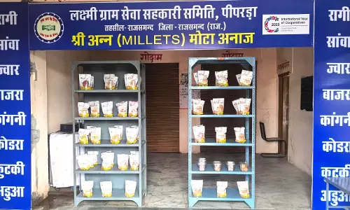 Jaipur: मिलेट आउटलेट्स खोलने में सहकारिता विभाग की बड़ी उपलब्धि Jaipur: मिलेट आउटलेट्स खोलने में सहकारिता विभाग की बड़ी उपलब्धि