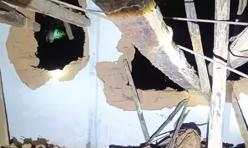 कच्चे मकान में हाथियों ने की तोड़फोड़, झुंड की एंट्री से लोगों में दहशत