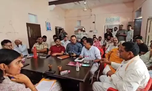Sikar: शारदीय नवरात्रि पर्व को लेकर हुई बैठक दस दिवसीय मेले का होगा आयोजन Sikar: शारदीय नवरात्रि पर्व को लेकर हुई बैठक दस दिवसीय मेले का होगा आयोजन
