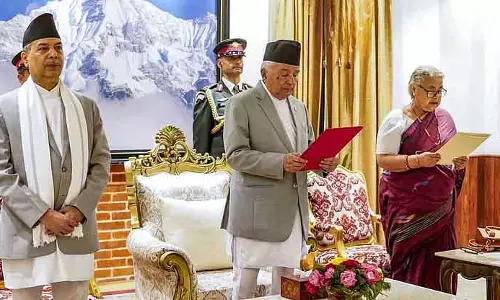 नेपाल ने रचा इतिहास: पहली महिला मुख्य न्यायाधीश के बाद अब पहली महिला प्रधानमंत्री नेपाल ने रचा इतिहास: पहली महिला मुख्य न्यायाधीश के बाद अब पहली महिला प्रधानमंत्री
