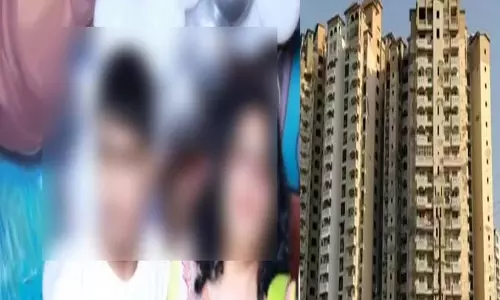 सोसाइटी से बड़ी खबर, मां-बेटे ने 13वीं मंजिल से कूदकर दी जान