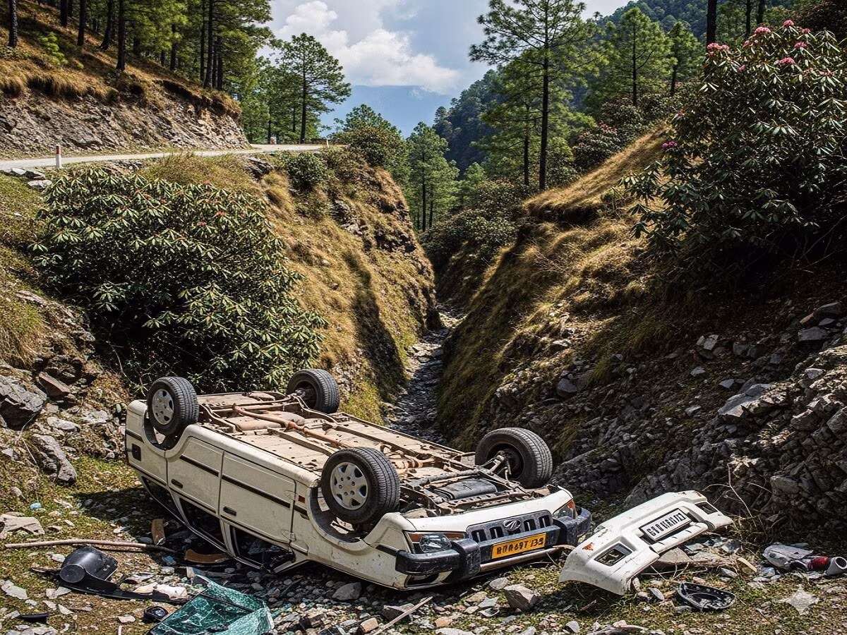 Shimla: शिमला के नेरवा में बोलेरो हादसा, दो मृत Shimla: शिमला के नेरवा में बोलेरो हादसा, दो मृत