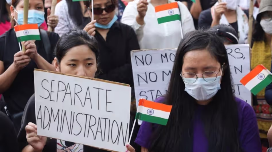 Manipur के 10 विधायकों ने पीएम मोदी से अलग केंद्र शासित प्रदेश की मांग की