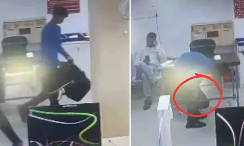 Betul: युवक ने 30 सेकंड में बैंक से नकदी भरा बैग चोरी किया Betul: युवक ने 30 सेकंड में बैंक से नकदी भरा बैग चोरी किया