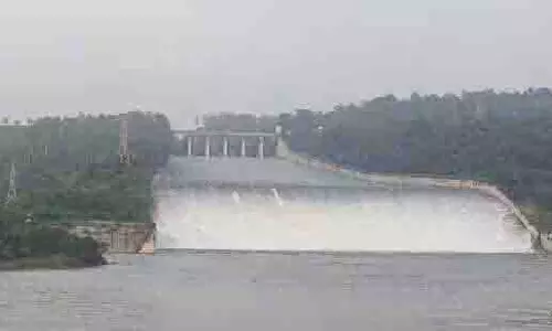 पौंग बांध का जलस्तर 18 दिनों बाद खतरे के निशान से नीचे
