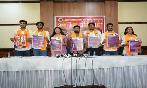 एबीवीपी ने डूसू चुनाव के लिए घोषणापत्र जारी किया