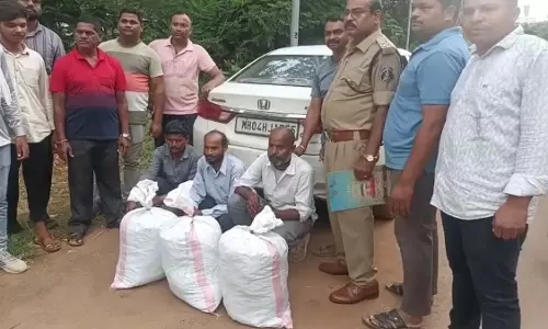 अंतरराज्यीय गांजा तस्करों का भंडाफोड़, 27 किलो गांजा बरामद