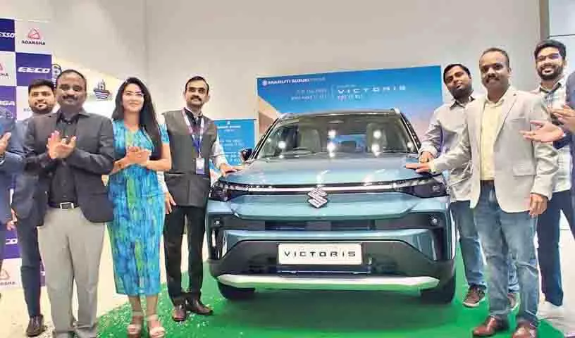 मारुति विक्टोरिस Hyderabad में लॉन्च, 11,000 रुपये में बुकिंग शुरू मारुति विक्टोरिस Hyderabad में लॉन्च, 11,000 रुपये में बुकिंग शुरू