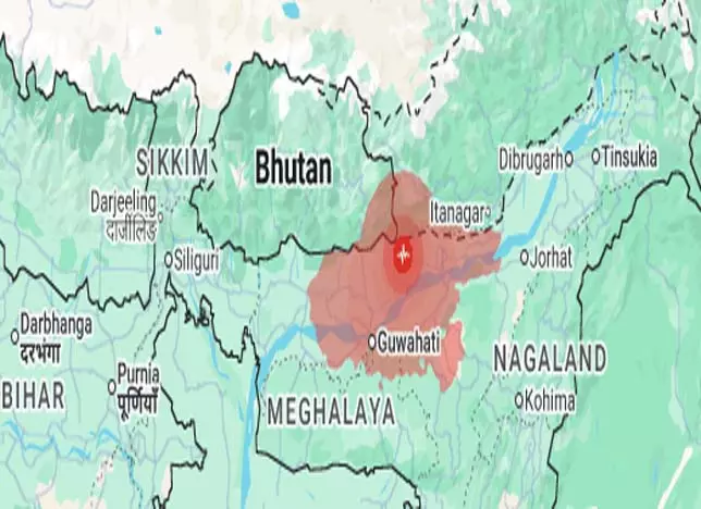 BIG BREAKING: असम और उत्तर-पूर्व भारत में 5.8 तीव्रता का भूकंप BIG BREAKING: असम और उत्तर-पूर्व भारत में 5.8 तीव्रता का भूकंप