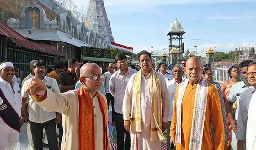 भव्य शैली में श्रीवारी ब्रह्मोत्सव की व्यवस्था: TTD अध्यक्ष बीआर नायडू भव्य शैली में श्रीवारी ब्रह्मोत्सव की व्यवस्था: TTD अध्यक्ष बीआर नायडू