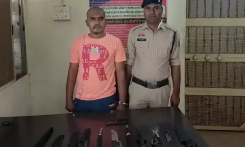 नाम राजा, डॉन बनने की ख्वाहिश थी, 11 नग हथियार के साथ गिरफ्तार
