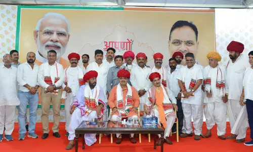 Jaipur: रैबारी-देवासी समाज के प्रतिनिधिमंडल ने CM से की शिष्टाचार भेंट
