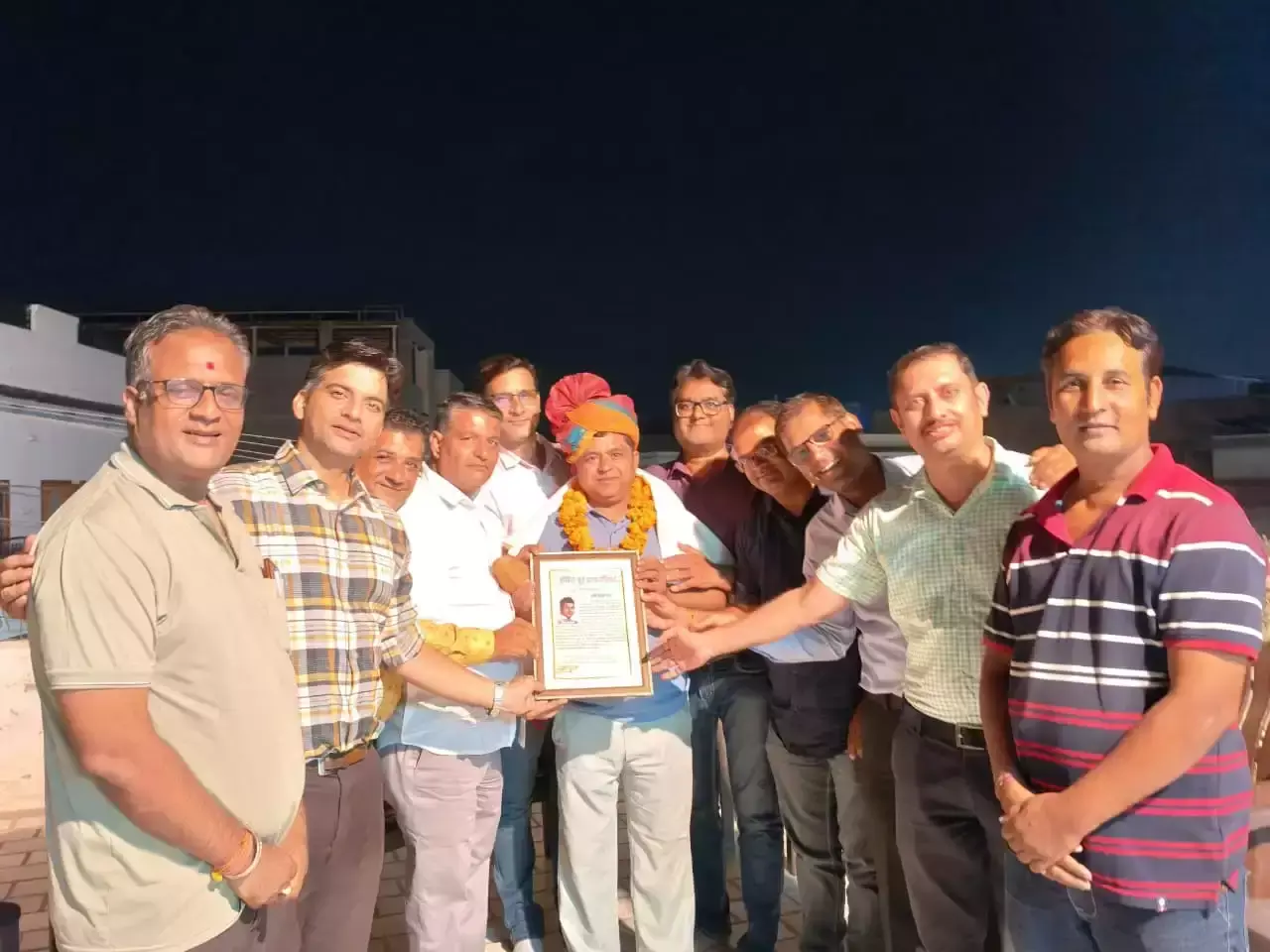 Bikaner: एशिया बुक रिकॉर्डधारी कृष्ण कांत सम्मानित