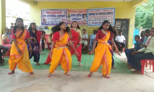दंतेश्वरी चौक जामली में नशा मुक्ति एवं साइबर जागरूकता कार्यक्रम आयोजित