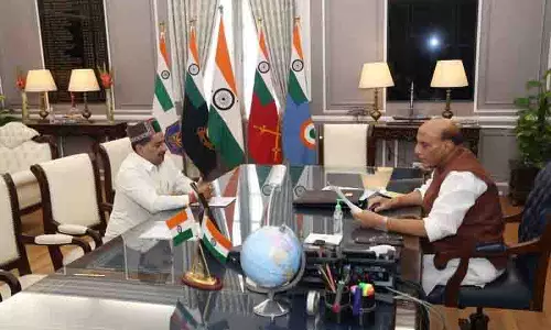 केवल पठानिया ने Rajnath Singh से मुलाकात की, पूर्व सैनिकों के लिए रक्षा सहायता मांगी