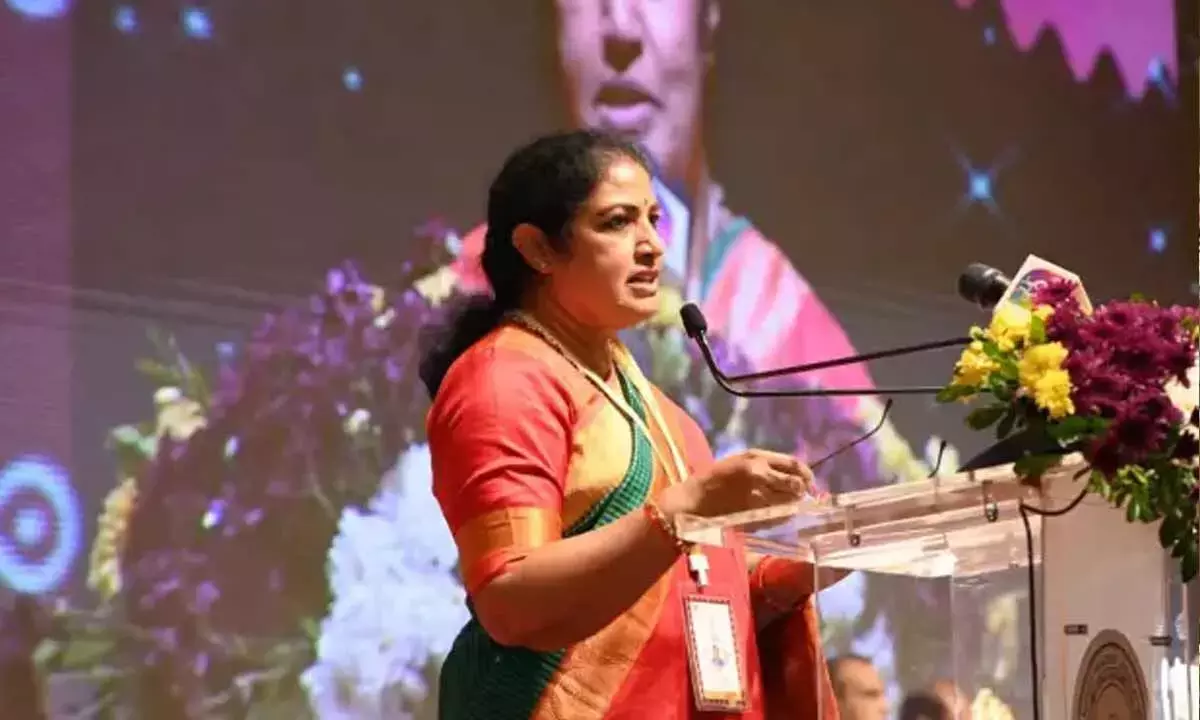 Purandeswari ने तिरुपति सम्मेलन में महिला सशक्तिकरण के लिए सरकार की प्रतिबद्धता दोहराई