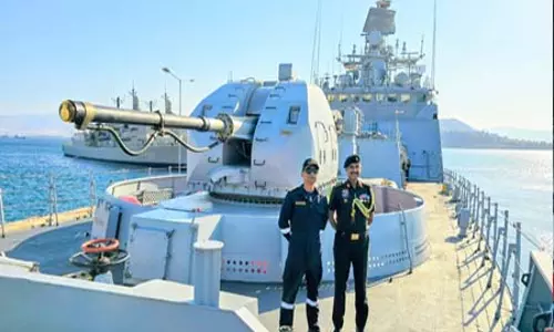 आईएनएस त्रिकंद ग्रीस में द्विपक्षीय समुद्री अभ्यास के लिए पहुंचा