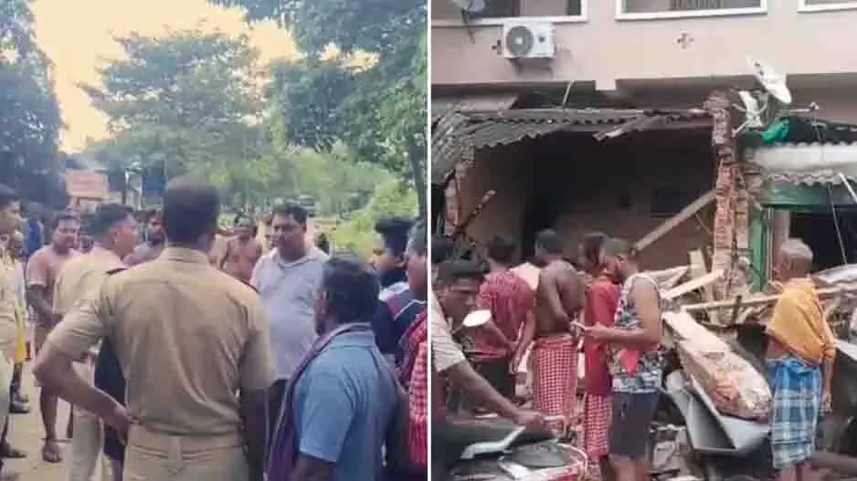 Puri: भूमि विवाद ने लिया हिंसक रूप, 2 दुकानें और उपकरण नष्ट Puri: भूमि विवाद ने लिया हिंसक रूप, 2 दुकानें और उपकरण नष्ट
