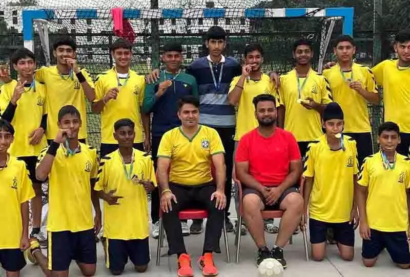 Chandigarh: अंतर-विद्यालय प्रतियोगिता में चितकारा ने छह विकेट से जीत दर्ज की Chandigarh: अंतर-विद्यालय प्रतियोगिता में चितकारा ने छह विकेट से जीत दर्ज की