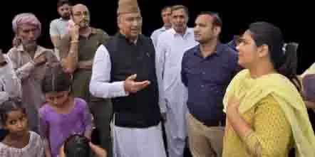 MP Ghulam Ali ने बाढ़ प्रभावित खैरी-कांगर का दौरा किया MP Ghulam Ali ने बाढ़ प्रभावित खैरी-कांगर का दौरा किया