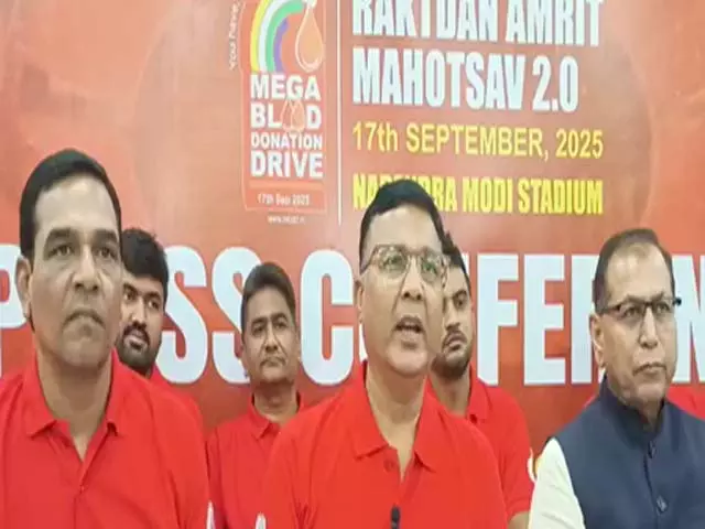 17 सितंबर को प्रधानमंत्री मोदी के जन्मदिन पर ‘मेगा ब्लड डोनेशन ड्राइव’ का आयोजन 17 सितंबर को प्रधानमंत्री मोदी के जन्मदिन पर ‘मेगा ब्लड डोनेशन ड्राइव’ का आयोजन