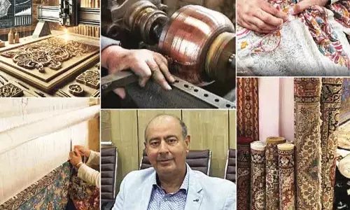 मशीन निर्मित सामान से कश्मीर की हस्तशिल्प विरासत खतरे में: विक्की शॉ मशीन निर्मित सामान से कश्मीर की हस्तशिल्प विरासत खतरे में: विक्की शॉ