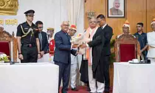न्यायमूर्ति एम. सुंदर ने मणिपुर HC के मुख्य न्यायाधीश पद की शपथ ली