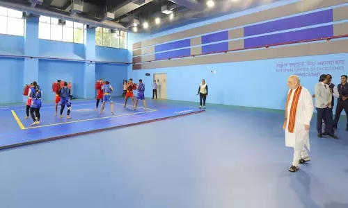 Ahmedabad का लक्ष्य 2036 ओलंपिक की मेजबानी, भारत की खेल राजधानी बनना: अमित शाह Ahmedabad का लक्ष्य 2036 ओलंपिक की मेजबानी, भारत की खेल राजधानी बनना: अमित शाह