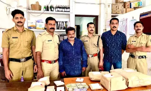 एर्नाकुलम निवासी को 5.95 किलोग्राम गांजा और नकदी के साथ गिरफ्तार किया गया