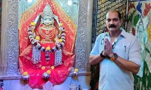 Vikramaditya ने बारिश में क्षतिग्रस्त मंदिरों का निरीक्षण किया, जीर्णोद्धार का आश्वासन दिया