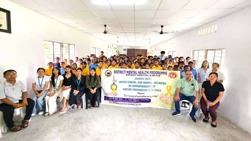 Dimapur  जिले में ‘आत्महत्या रोकथाम सप्ताह 2025’ मनाया जाएगा