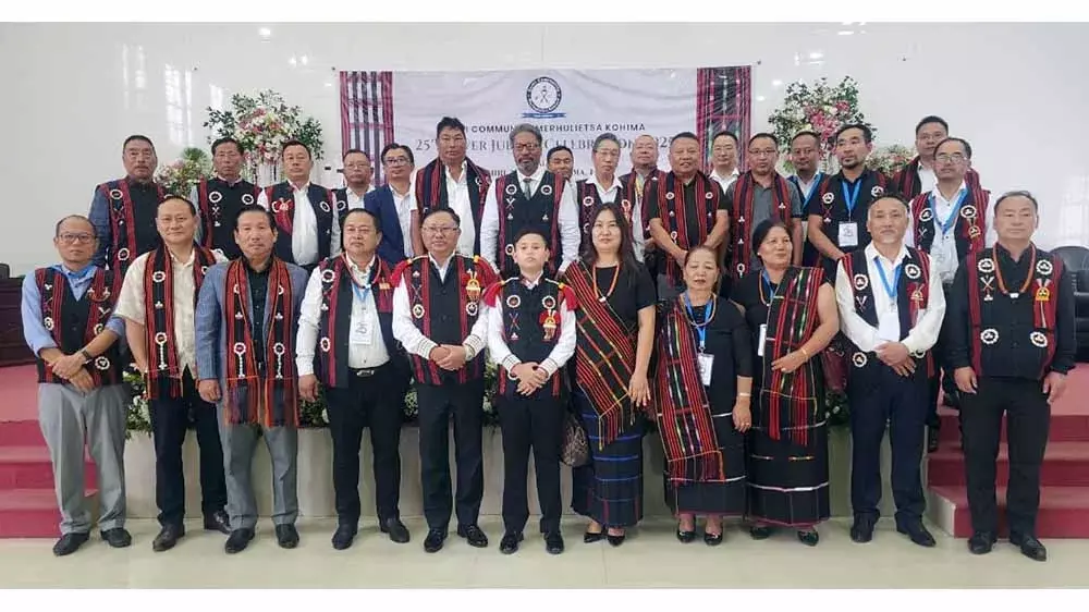 Nagaland :  सुमी समुदाय मेरहुलियेत्सा कोहिमा ने रजत जयंती मनाई