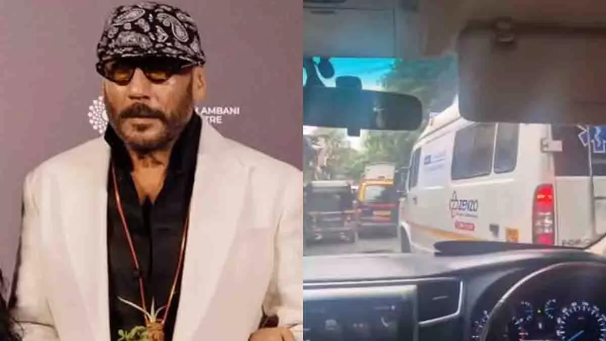 Jackie Shroff: मुंबई के ट्रैफिक में फंसी एम्बुलेंस का वीडियो शेयर किया Jackie Shroff: मुंबई के ट्रैफिक में फंसी एम्बुलेंस का वीडियो शेयर किया