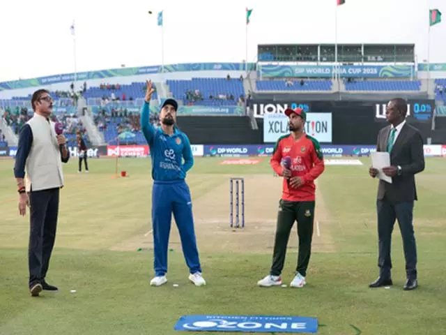 Asia Cup 2025: बांग्लादेश ने अफगानिस्तान को 8 रन से हराया Asia Cup 2025: बांग्लादेश ने अफगानिस्तान को 8 रन से हराया