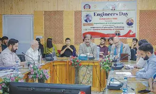 सीयूके ने इंजीनियर्स दिवस 2025 मनाया