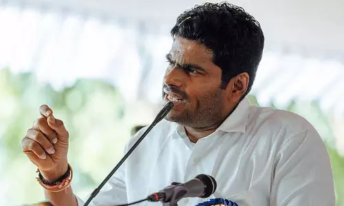 Tamil Nadu: भाजपा की बैठक में भाग लेने के लिए अन्नामलाई का दौरा
