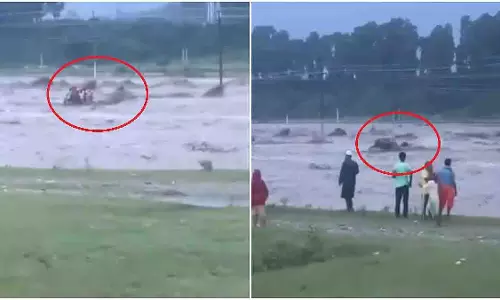 Dehradun: टोंस नदी में ट्रक पलटा, 10 मजदूरों की मौत की आशंका