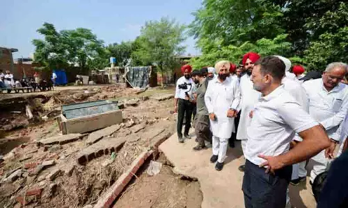 राहुल गांधी के पंजाब दौरे में बाधा डालने के लिए AAP सरकार और केंद्र ने हाथ मिलाया: कांग्रेस राहुल गांधी के पंजाब दौरे में बाधा डालने के लिए AAP सरकार और केंद्र ने हाथ मिलाया: कांग्रेस