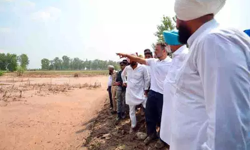 बाढ़ प्रभावित सीमावर्ती गांव का दौरा करने से रोके जाने पर राहुल गांधी ने Punjab पुलिस से की बहस बाढ़ प्रभावित सीमावर्ती गांव का दौरा करने से रोके जाने पर राहुल गांधी ने Punjab पुलिस से की बहस