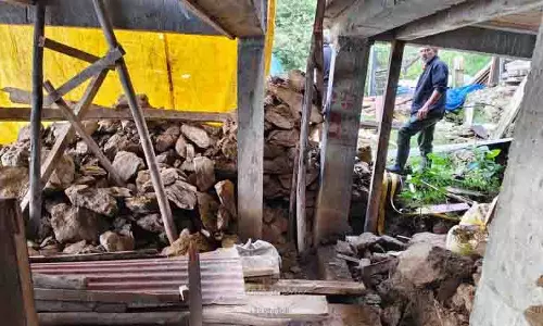 आपदा दो बार आई, Kotgarh में दो परिवारों ने खोया अपना घर आपदा दो बार आई, Kotgarh में दो परिवारों ने खोया अपना घर