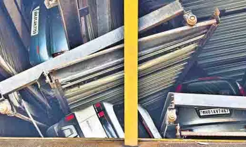 बिना OC के माटुंगा की ऊंची इमारत की स्वचालित पार्किंग व्यवस्था ध्वस्त