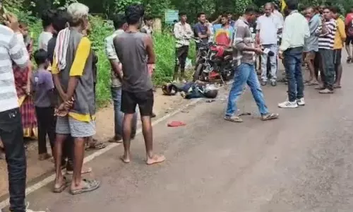 गरियाबंद NH में बड़ा हादसा, पिकअप की ठोकर से एक की मौत
