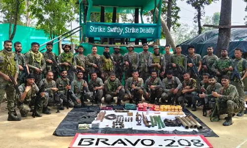 बीजापुर में सुरक्षाबलों को बड़ी सफलता, भारी मात्रा में माओवादियों के हथियार और विस्फोटक बरामद