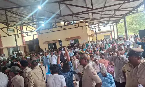 Kargal : शरावती पंप स्टोरेज परियोजना की सुनवाई में हंगामा Kargal : शरावती पंप स्टोरेज परियोजना की सुनवाई में हंगामा