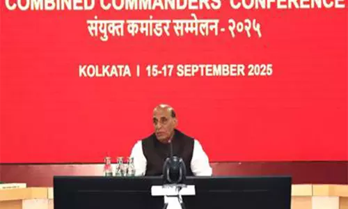 Rajnath Singh ने सशस्त्र बलों को अपरंपरागत खतरों से निपटने को कहा Rajnath Singh ने सशस्त्र बलों को अपरंपरागत खतरों से निपटने को कहा