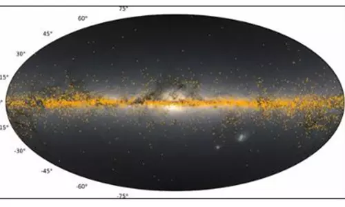 वैज्ञानिकों ने किया Milky Way के धूल भरे आवरण का मानचित्रण